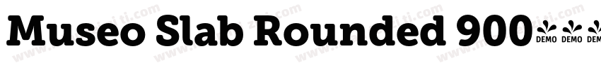 Museo Slab Rounded 900字体转换